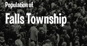 Population of Falls Township, PA