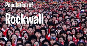 Population of Rockwall, TX
