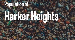 Population of Harker Heights, TX