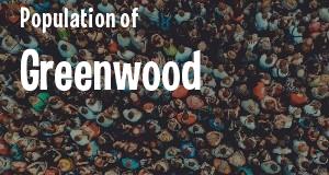 Population of Greenwood, IN