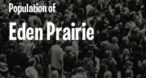 Population of Eden Prairie, MN