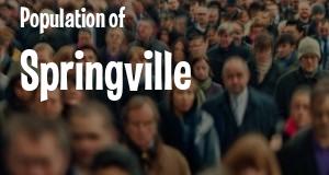 Population of Springville, UT