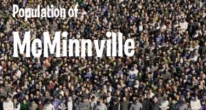 Population of McMinnville, OR