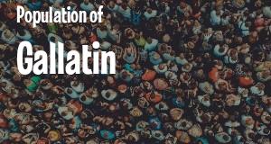 Population of Gallatin, TN