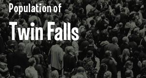Population of Twin Falls, ID