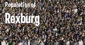 Population of Rexburg, ID