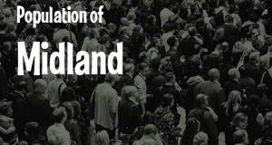 Population of Midland, MI