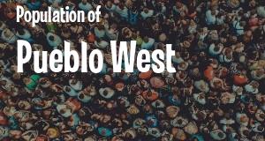 Population of Pueblo West, CO