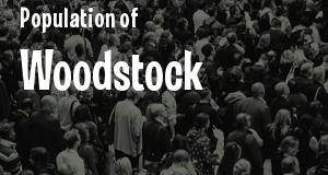 Population of Woodstock, GA