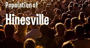 Population of Hinesville, GA