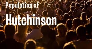 Population of Hutchinson, KS