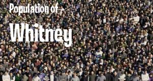 Population of Whitney, NV