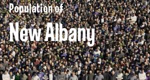 Population of New Albany, IN