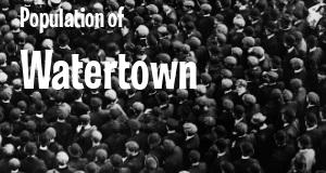 Population of Watertown, MA