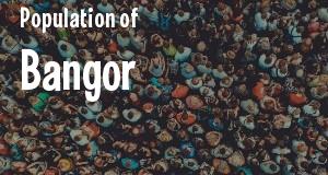 Population of Bangor, ME