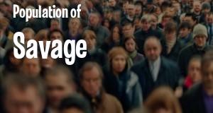 Population of Savage, MN