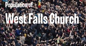 Population of West Falls Church, VA