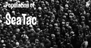 Population of SeaTac, WA