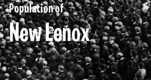 Population of New Lenox, IL