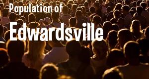 Population of Edwardsville, IL