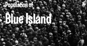 Population of Blue Island, IL