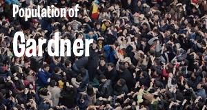 Population of Gardner, MA