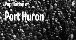 Population of Port Huron, MI