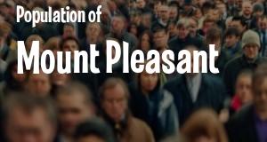 Population of Mount Pleasant, MI