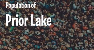 Population of Prior Lake, MN