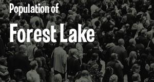 Population of Forest Lake, MN