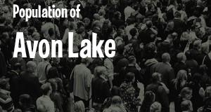 Population of Avon Lake, OH