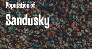 Population of Sandusky, OH