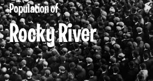 Population of Rocky River, OH