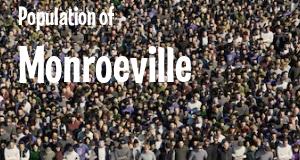 Population of Monroeville, PA