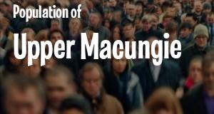 Population of Upper Macungie, PA