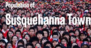 Population of Susquehanna Township, PA