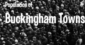 Population of Buckingham Township, PA