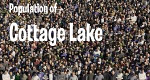 Population of Cottage Lake, WA