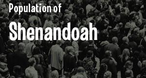 Population of Shenandoah, LA