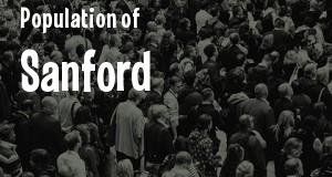 Population of Sanford, ME