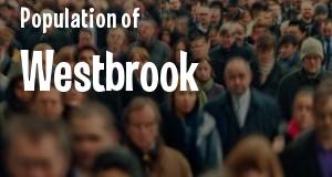 Population of Westbrook, ME