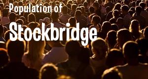 Population of Stockbridge, GA