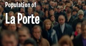Population of La Porte, IN