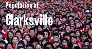 Population of Clarksville, IN