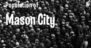Population of Mason City, IA
