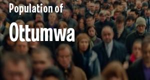 Population of Ottumwa, IA