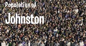 Population of Johnston, IA