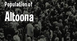 Population of Altoona, IA