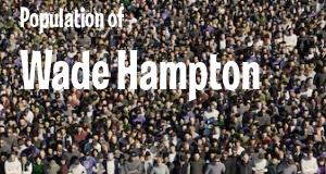 Population of Wade Hampton, SC