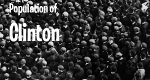 Population of Clinton, UT
